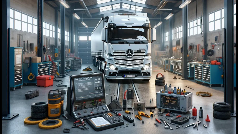 صيانة شاحنات الاكتروس